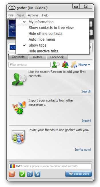 goober Messenger screenshot 2