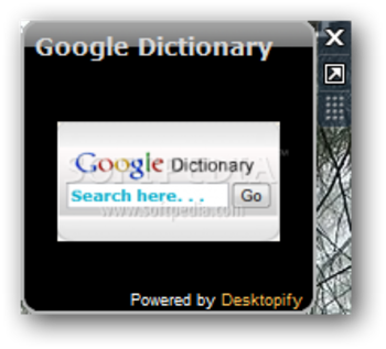Google Dictionary screenshot