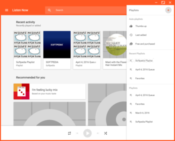 Google Play Music Desktop Player screenshot 3