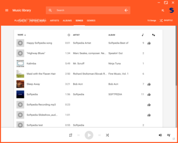 Google Play Music Desktop Player screenshot 4