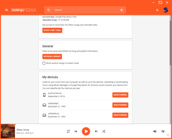 Google Play Music Desktop Player screenshot 7