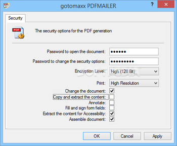 gotomaxx PDFMAILER screenshot 13