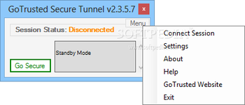 GoTrusted Secure Tunnel screenshot 2