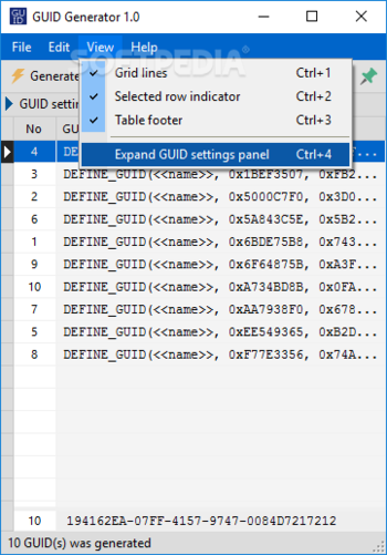 GUID Generator screenshot 6