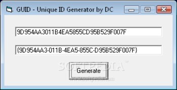 GUID - Unique ID Generator screenshot