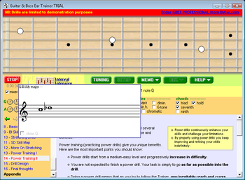 Guitar and Bass Ear Trainer screenshot 3