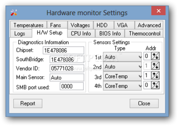 Hardware Sensors Monitor screenshot 3
