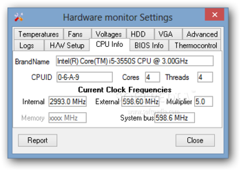 Hardware Sensors Monitor screenshot 4