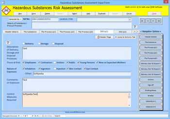 HAZS - Hazardous Substances Risk Assessment Management screenshot 10