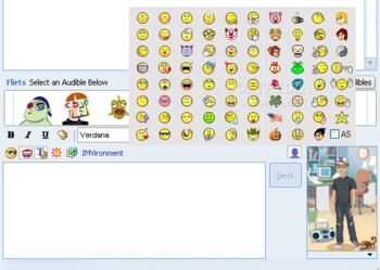Hidden Emoticons for Yahoo! Messenger 6 screenshot