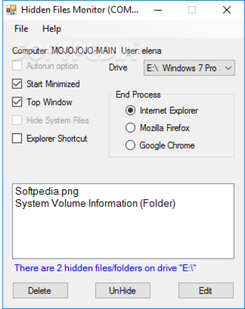 Hidden Files Viewer screenshot