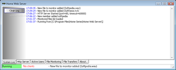 Home Web Server screenshot 10