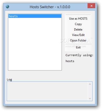 Hosts Switcher screenshot