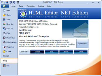 HTML Editor .NET Edition screenshot