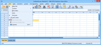 IBM SPSS Statistics (formerly SPSS Statistics Desktop) screenshot 3
