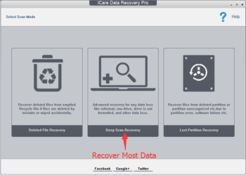 iCare Data Recovery Pro screenshot