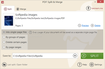 IceCream PDF Split & Merge screenshot 2