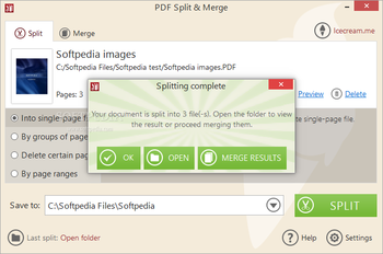 IceCream PDF Split & Merge screenshot 4