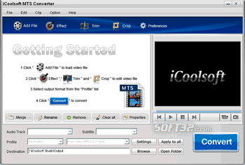 iCoolsoft MTS Converter screenshot 3
