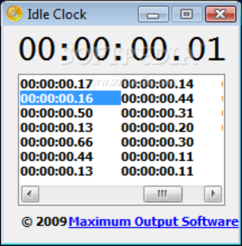Idle Clock screenshot