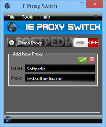 IE Proxy Switch screenshot