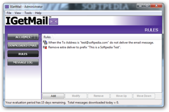 IGetMail screenshot 2