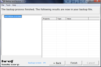 IIS Backup and Restore screenshot 5