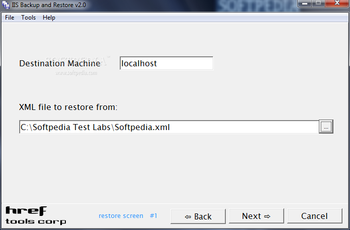 IIS Backup and Restore screenshot 6