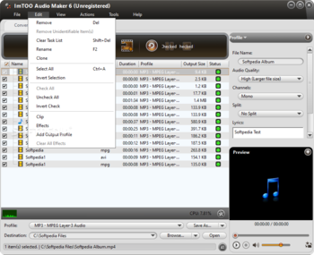 ImTOO Audio Maker screenshot 6