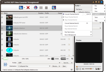 ImTOO DVD to 3GP Suite screenshot 6