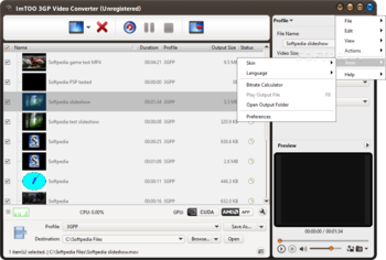 ImTOO DVD to 3GP Suite screenshot 7