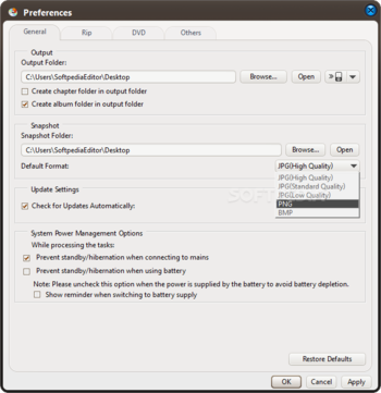 ImTOO DVD to MP4 Converter screenshot 3