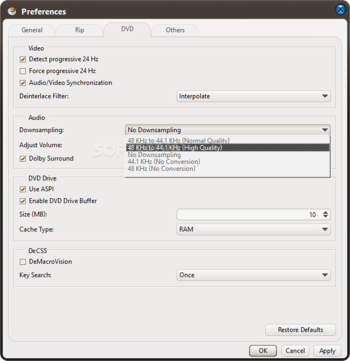 ImTOO DVD to MP4 Converter screenshot 5