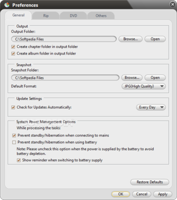 ImTOO DVD to Pocket PC Ripper screenshot 8