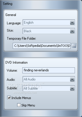 ImTOO DVD Toolkit Platinum screenshot 3