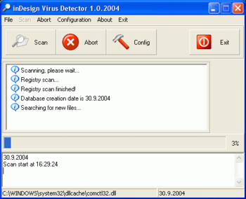 InDesign Virus Detector screenshot