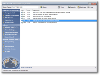 Infiltrator Network Security Scanner screenshot 4