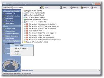 Infiltrator Network Security Scanner screenshot 6