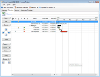 InLoox Outlook project management screenshot 3