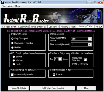Instant RAM Booster screenshot 4