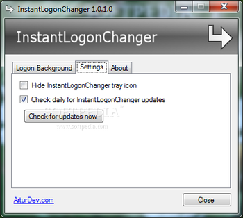 InstantLogonChanger screenshot 3