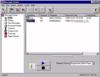 Integrated Notification System (IVR) screenshot 2