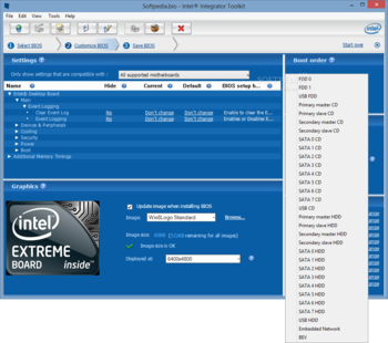 Intel Integrator Toolkit screenshot 2