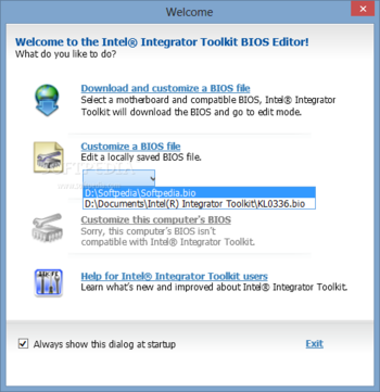 Intel Integrator Toolkit screenshot 8