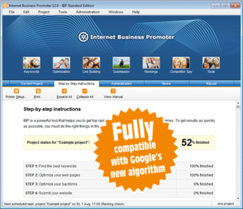 Internet Business Promoter  screenshot