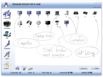 Internet Cafe screenshot