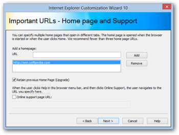 Internet Explorer Administration Kit screenshot 11