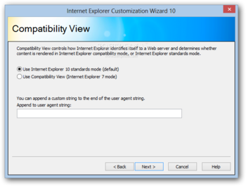 Internet Explorer Administration Kit screenshot 14