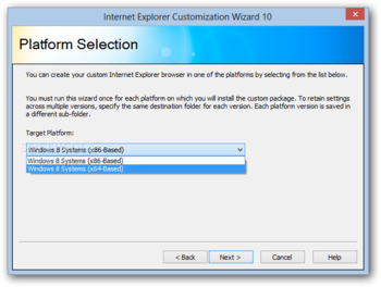 Internet Explorer Administration Kit screenshot 3