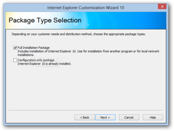 Internet Explorer Administration Kit screenshot 4